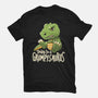Grumpysaurus-Womens-Fitted-Tee-koalastudio