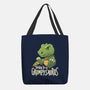 Grumpysaurus-None-Basic Tote-Bag-koalastudio