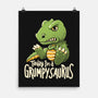 Grumpysaurus-None-Matte-Poster-koalastudio
