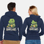Grumpysaurus-Unisex-Zip-Up-Sweatshirt-koalastudio