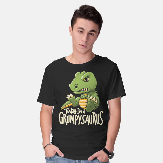 Grumpysaurus-Mens-Basic-Tee-koalastudio