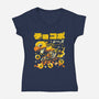 Cutie Speedster-Womens-V-Neck-Tee-arace