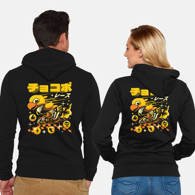 Cutie Speedster-Unisex-Zip-Up-Sweatshirt-arace