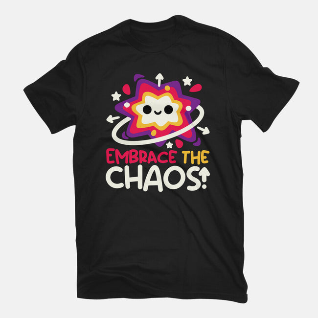 Embrace The Cute Chaos-Womens-Fitted-Tee-NemiMakeit
