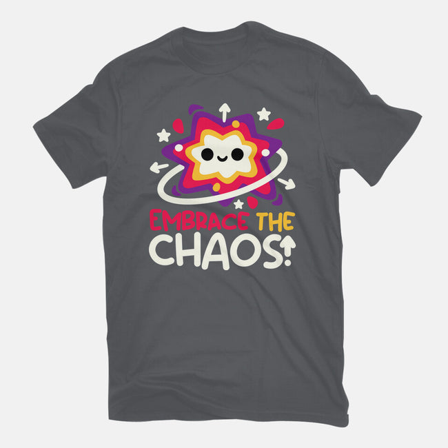 Embrace The Cute Chaos-Womens-Fitted-Tee-NemiMakeit