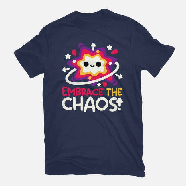 Embrace The Cute Chaos-Womens-Fitted-Tee-NemiMakeit