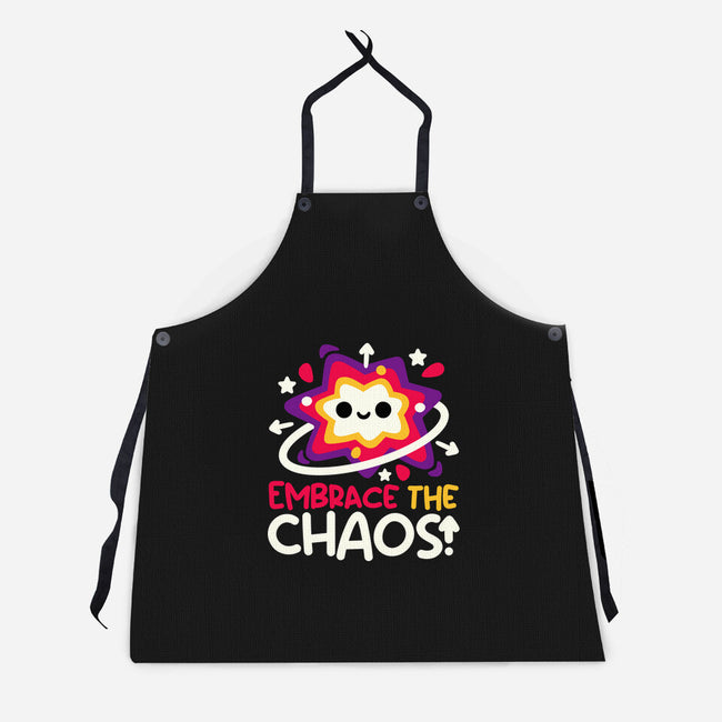 Embrace The Cute Chaos-Unisex-Kitchen-Apron-NemiMakeit