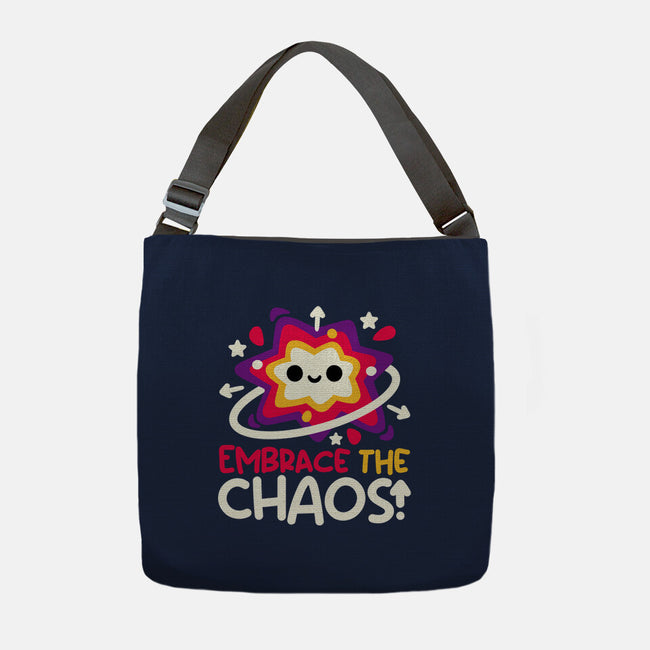 Embrace The Cute Chaos-None-Adjustable Tote-Bag-NemiMakeit