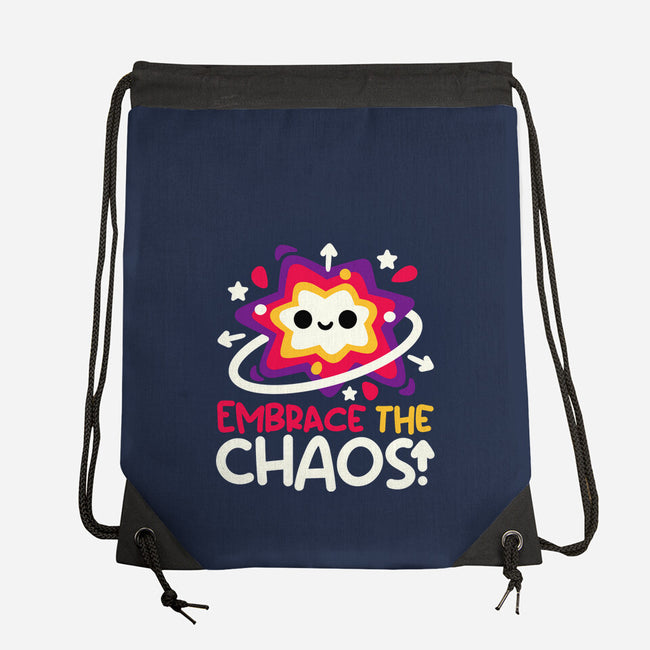 Embrace The Cute Chaos-None-Drawstring-Bag-NemiMakeit