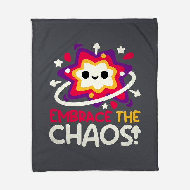 Embrace The Cute Chaos-None-Fleece-Blanket-NemiMakeit