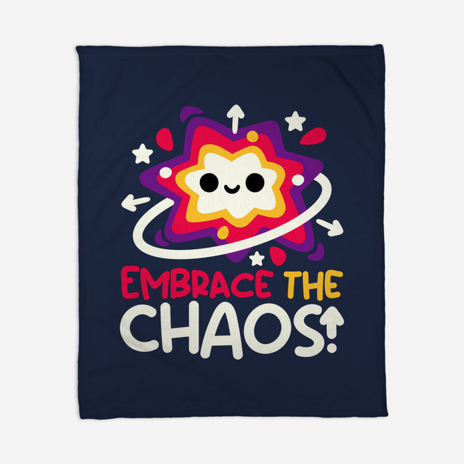 Embrace The Cute Chaos-None-Fleece-Blanket-NemiMakeit