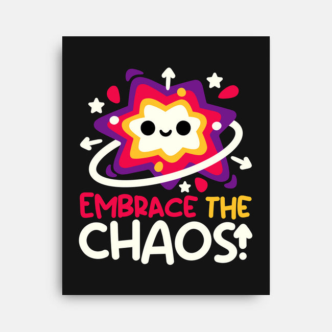 Embrace The Cute Chaos-None-Stretched-Canvas-NemiMakeit