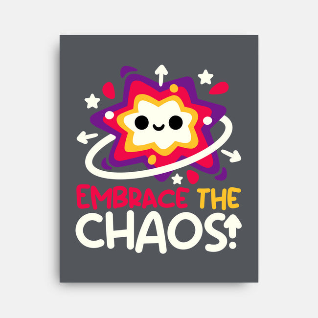 Embrace The Cute Chaos-None-Stretched-Canvas-NemiMakeit