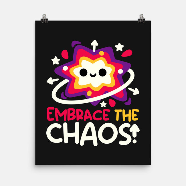 Embrace The Cute Chaos-None-Matte-Poster-NemiMakeit