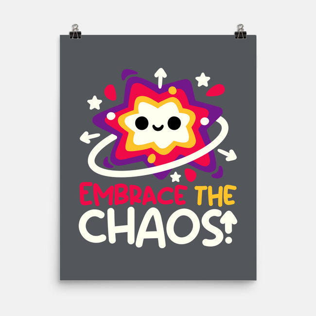 Embrace The Cute Chaos-None-Matte-Poster-NemiMakeit