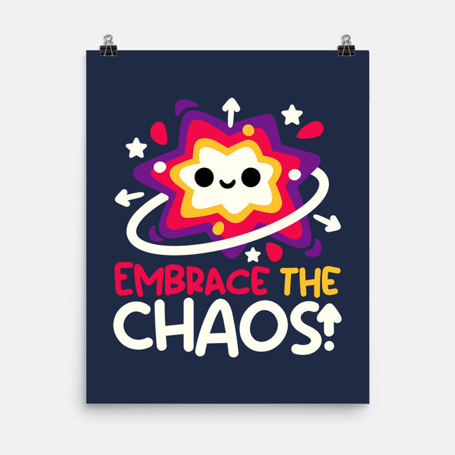 Embrace The Cute Chaos-None-Matte-Poster-NemiMakeit