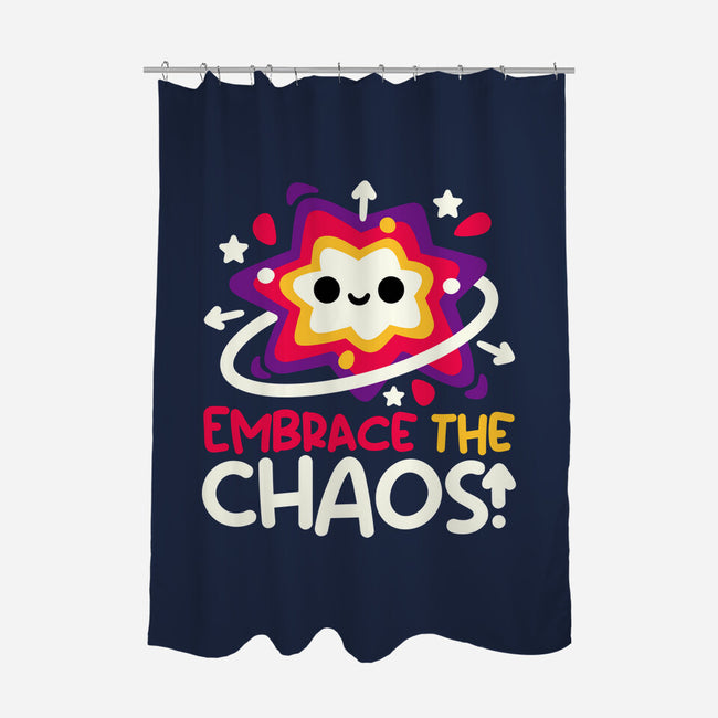 Embrace The Cute Chaos-None-Polyester-Shower Curtain-NemiMakeit