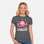Embrace The Cute Chaos-Womens-Fitted-Tee-NemiMakeit