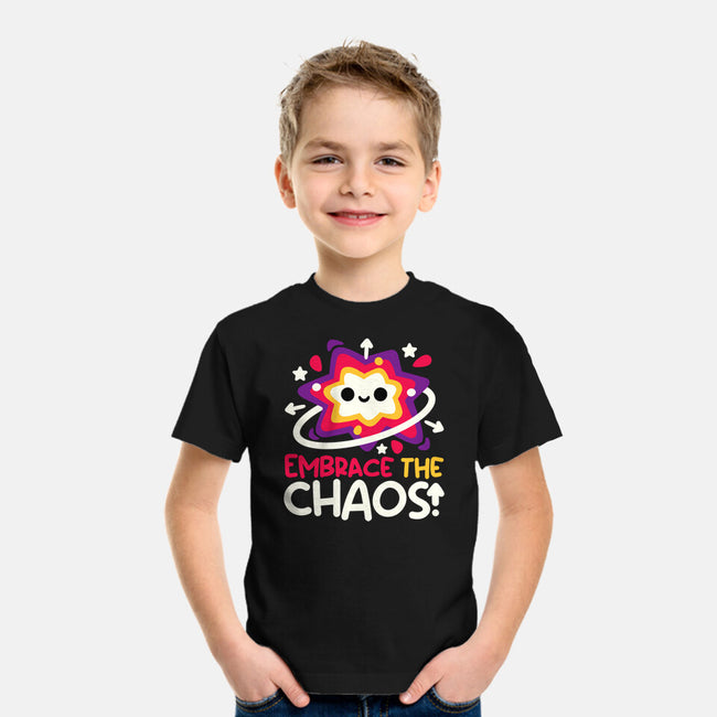 Embrace The Cute Chaos-Youth-Basic-Tee-NemiMakeit