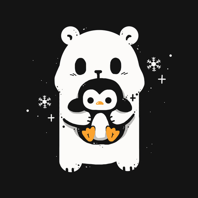 Polar Hug-Unisex-Kitchen-Apron-Vallina84