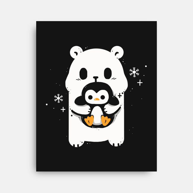 Polar Hug-None-Stretched-Canvas-Vallina84