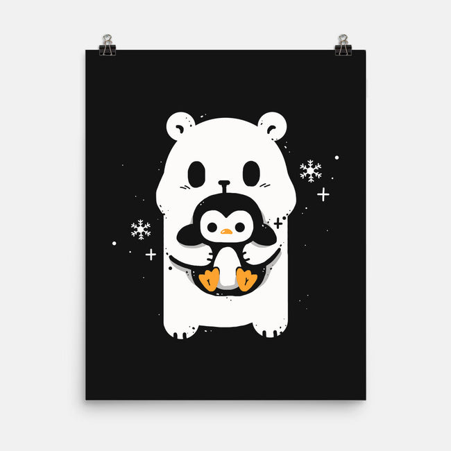 Polar Hug-None-Matte-Poster-Vallina84