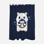 Polar Hug-None-Polyester-Shower Curtain-Vallina84