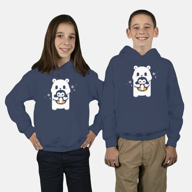 Polar Hug-Youth-Pullover-Sweatshirt-Vallina84