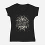Good Times Bad Times-Womens-V-Neck-Tee-Getsousa!