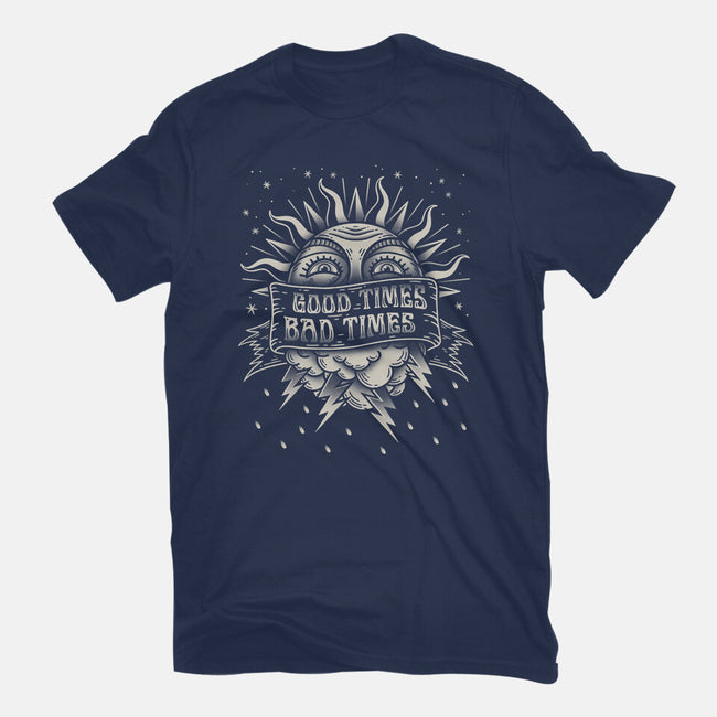 Good Times Bad Times-Womens-Fitted-Tee-Getsousa!