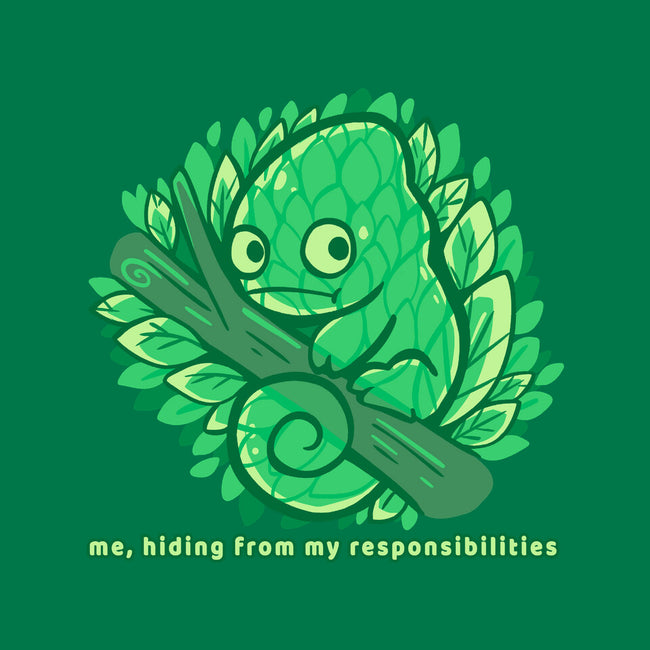 Hiding From My Responsibilities-Womens-Basic-Tee-TechraNova