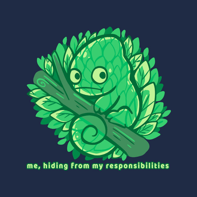 Hiding From My Responsibilities-Unisex-Kitchen-Apron-TechraNova