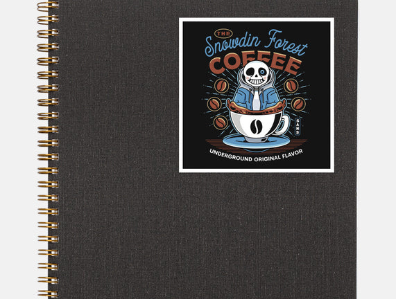 Snowdin Forest Coffee Emblem