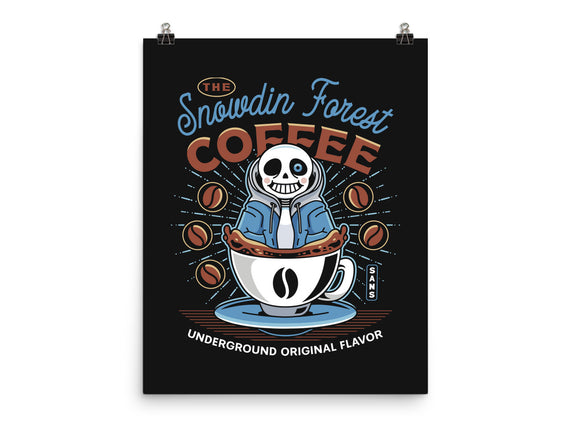 Snowdin Forest Coffee Emblem