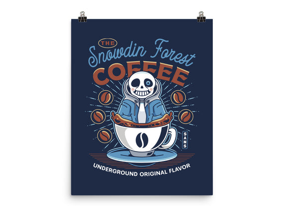Snowdin Forest Coffee Emblem