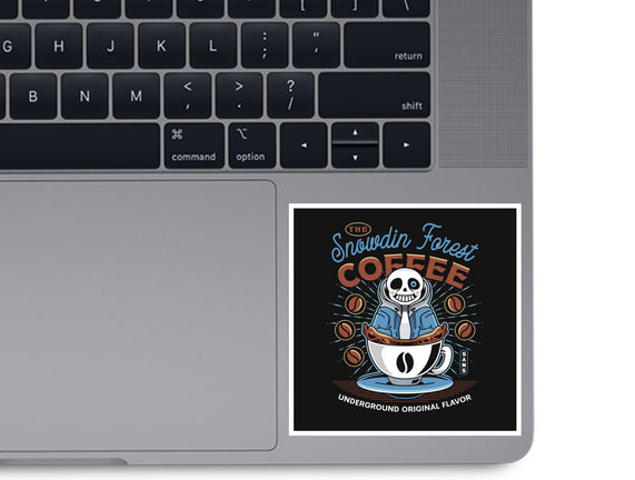 Snowdin Forest Coffee Emblem