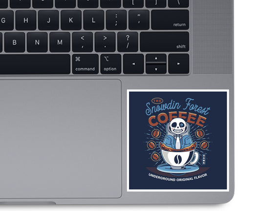 Snowdin Forest Coffee Emblem