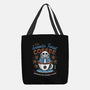 Snowdin Forest Coffee Emblem-None-Basic Tote-Bag-LAGELANTEE