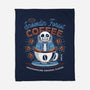 Snowdin Forest Coffee Emblem-None-Fleece-Blanket-LAGELANTEE