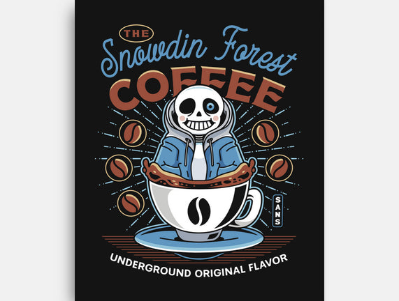 Snowdin Forest Coffee Emblem