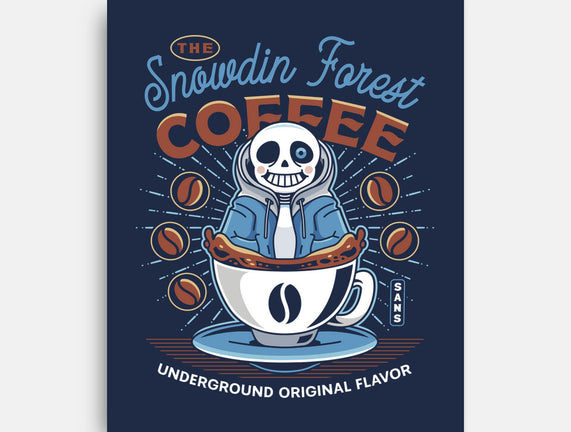 Snowdin Forest Coffee Emblem