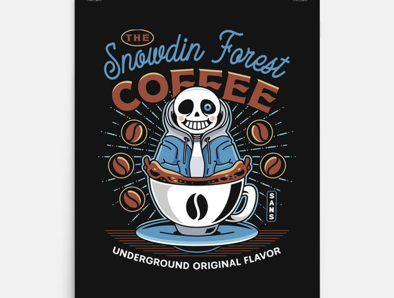 Snowdin Forest Coffee Emblem