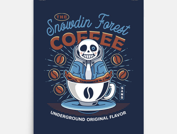 Snowdin Forest Coffee Emblem