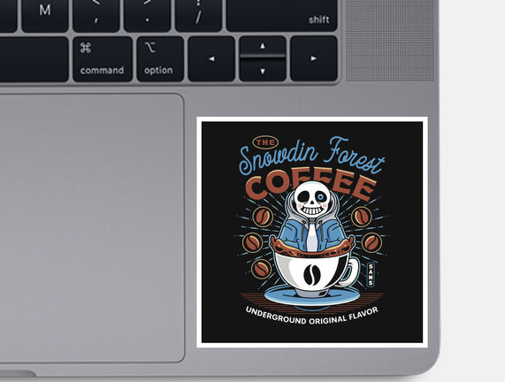 Snowdin Forest Coffee Emblem