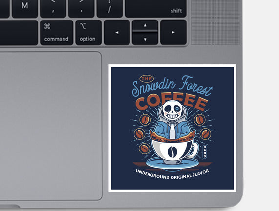 Snowdin Forest Coffee Emblem