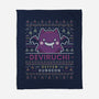 Deviruchi Ugly Sweater-None-Fleece-Blanket-LAGELANTEE