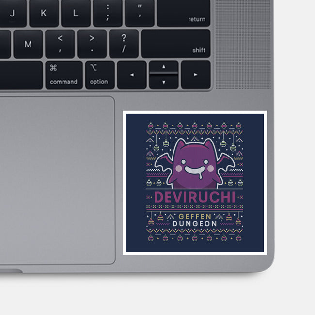Deviruchi Ugly Sweater-None-Glossy-Sticker-LAGELANTEE