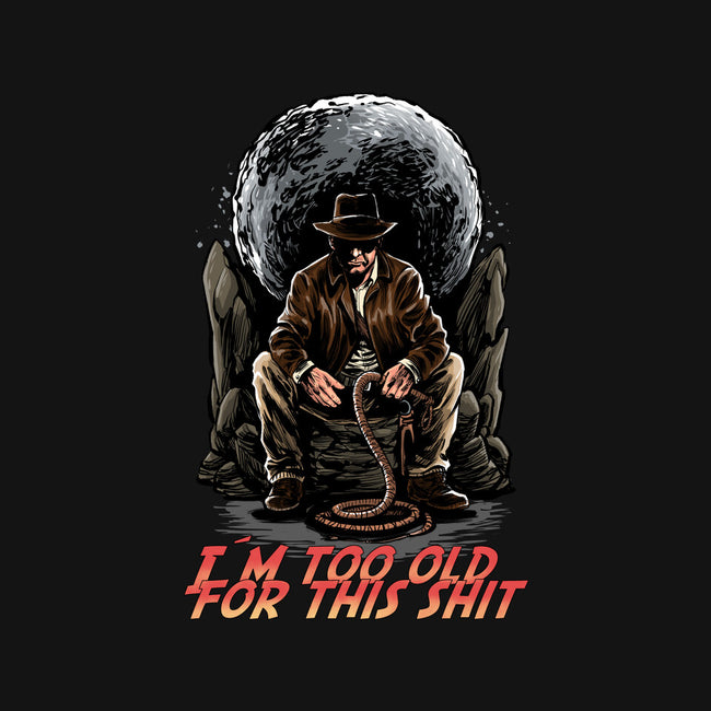 Indy Is Too Old-Mens-Basic-Tee-zascanauta