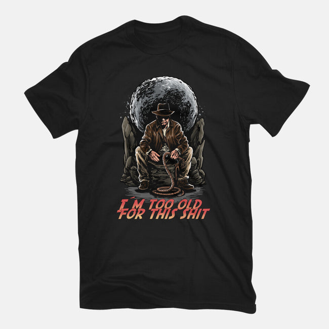 Indy Is Too Old-Womens-Fitted-Tee-zascanauta