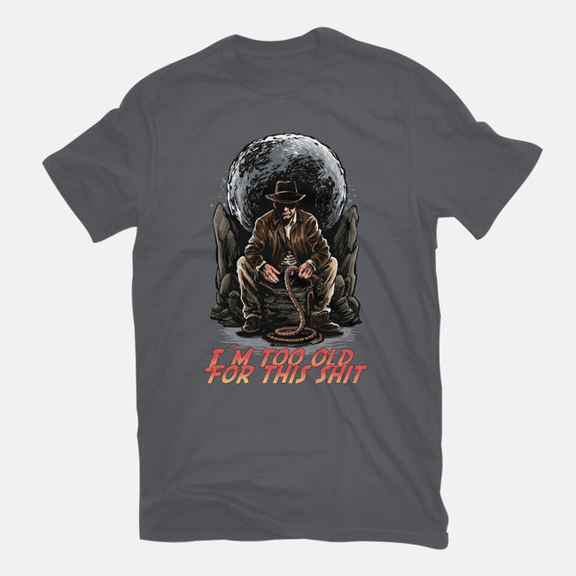 Indy Is Too Old-Womens-Fitted-Tee-zascanauta